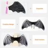 Childrens Party Costume Dress Props Black Bat Wings Kids Fancy Dress Halloween Bat