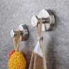 Suction Cup Wreath Hanger Wall Hook 3kg Load-capacity Rustproof Simple Installation Towel Hook Door Hanger