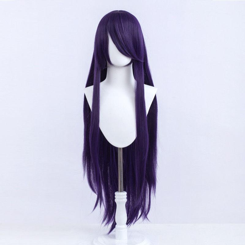100cm Long Straight Cosplay Wig Anime Compatible Universal Omopinenet Heat Resistant Synthetic Hair Wigs + Wig Cap