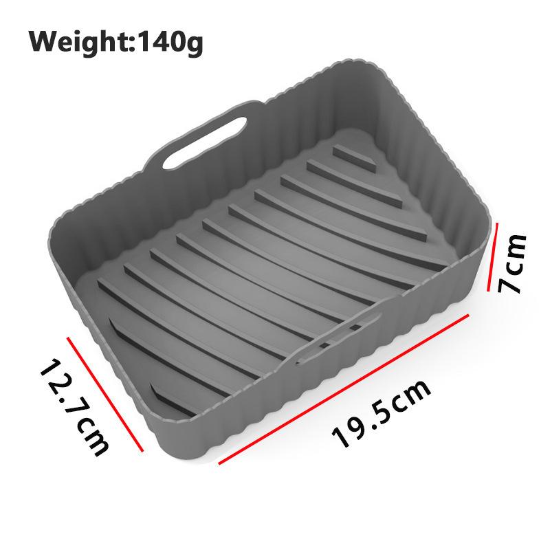 Силиконовые вкладыши для аэрофритюрницы пищевого класса для двойной аэрофритюрницы Ninja, антипригарные аксессуары для корзины аэрофритюрницы для Ninja