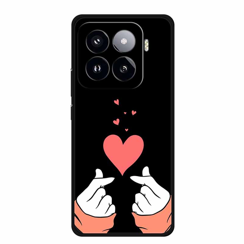 Для Xiaomi 15 Pro Чехол Роскошный Мягкий Силиконовый Задняя Крышка из ТПУ Чехлы для Телефона для Xiaomi 15 5G Защитный Новый Милый Красивый Бампер Coque