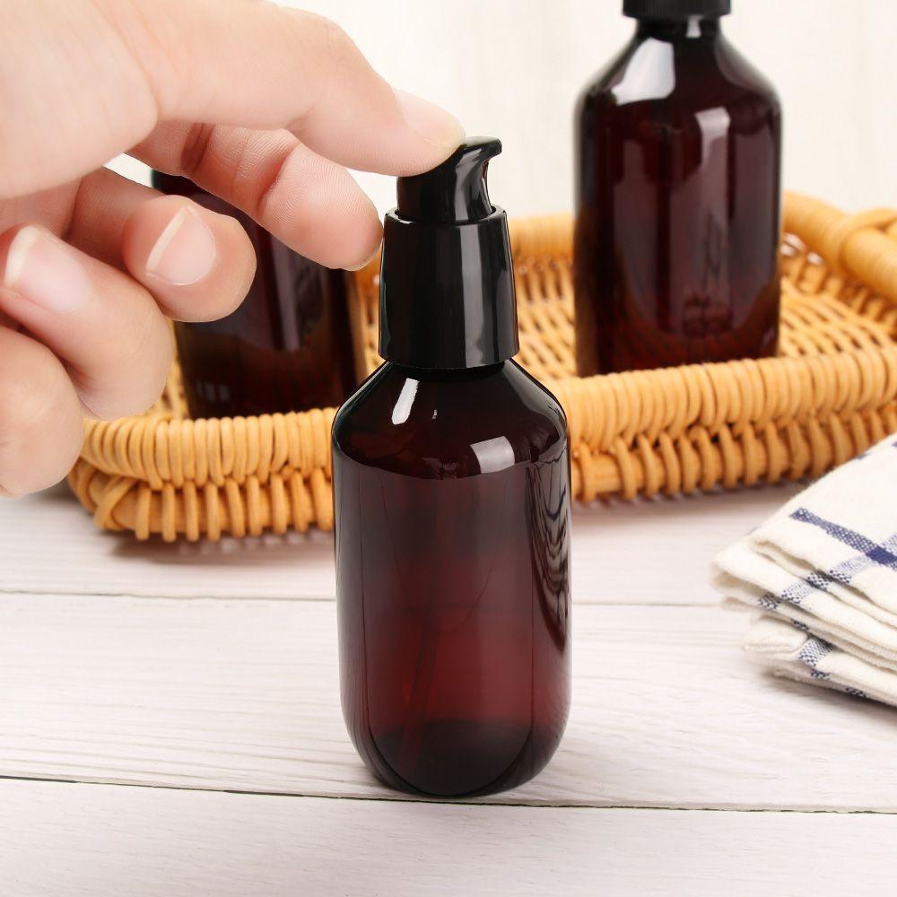 Liquid Storage Container Plastic Soap Dispenser Pump Container Shower Gel Bottles Refillable Lotion