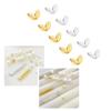 Sophisticated Spacer Beads Double Hole Beads Separators for Jewelry Enthusiasts Necklace Earring Making Accessories