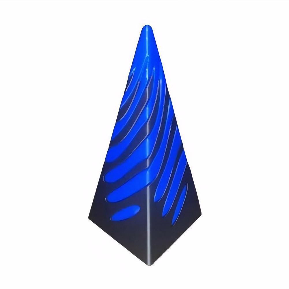 3D-печатная спиральная конусная игрушка, невозможная пирамида, сквозная скульптура, мини-вихревая нить, иллюзия, настольная игрушка для детей и взрослых