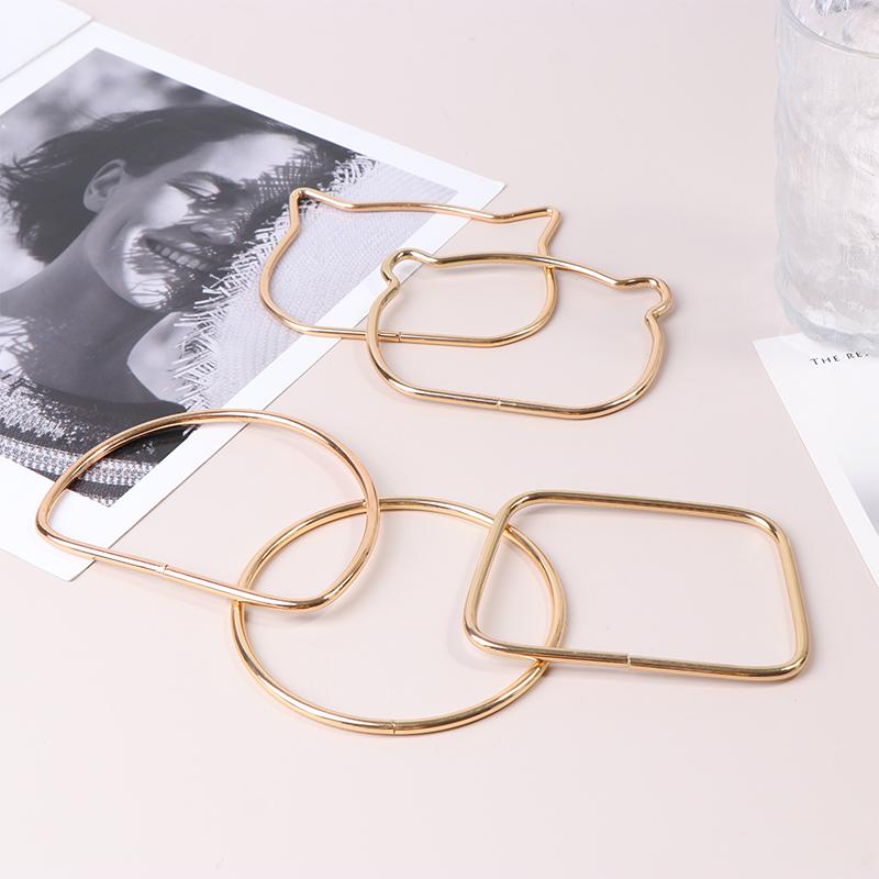 1 шт., аксессуары для фурнитуры с ручкой для сумки, круглая голова медведя, кошачья голова, квадратное кольцо для переноски, портативная замена, сумка для багажа, сделай сам