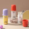 Пластиковый мультяшный ящик для хранения мытья, легкий набор зубных щеток, футляр для хранения зубных щеток, дорожный футляр