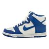 Nike Кроссовки детские Dunk High GS Game Royal белые 308319-125