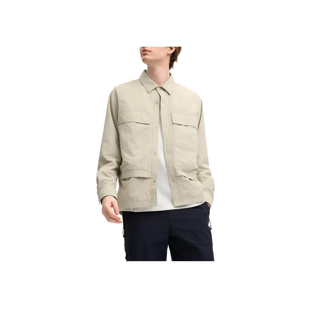 Новые куртки FILA Мужские Молочный кофе F11M519707FDK
