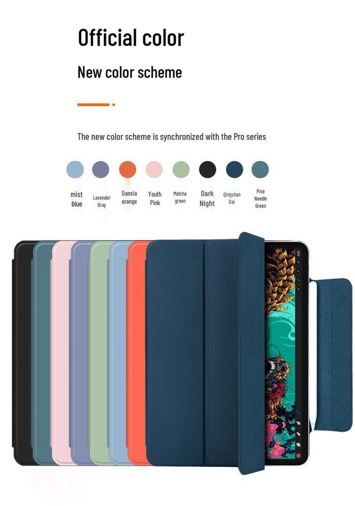 Магнитный кожаный чехол для iPad Air M3 2025 года, двусторонний зажим, 12,9" для экранов Air 4/5/6, MINI 6/7, Pro 11/13