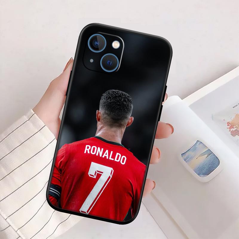 C-cr7 New High-End Shell Phone Case for iPhone 16 15 14 13 12 Pro Max Plus Mini