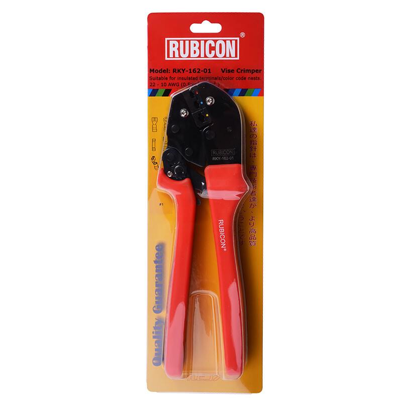 Обжимные клещи с храповым механизмом RUBICON RKY-162-01