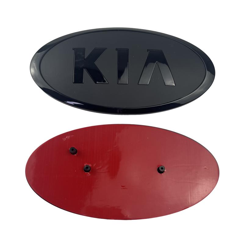AAND1 Car Front Hood Emblem Rear Trunk Badge for KIA Sportage Ceed sorento Cerato Picanto Soul Stonic K3 K5 Rio optima Accessories