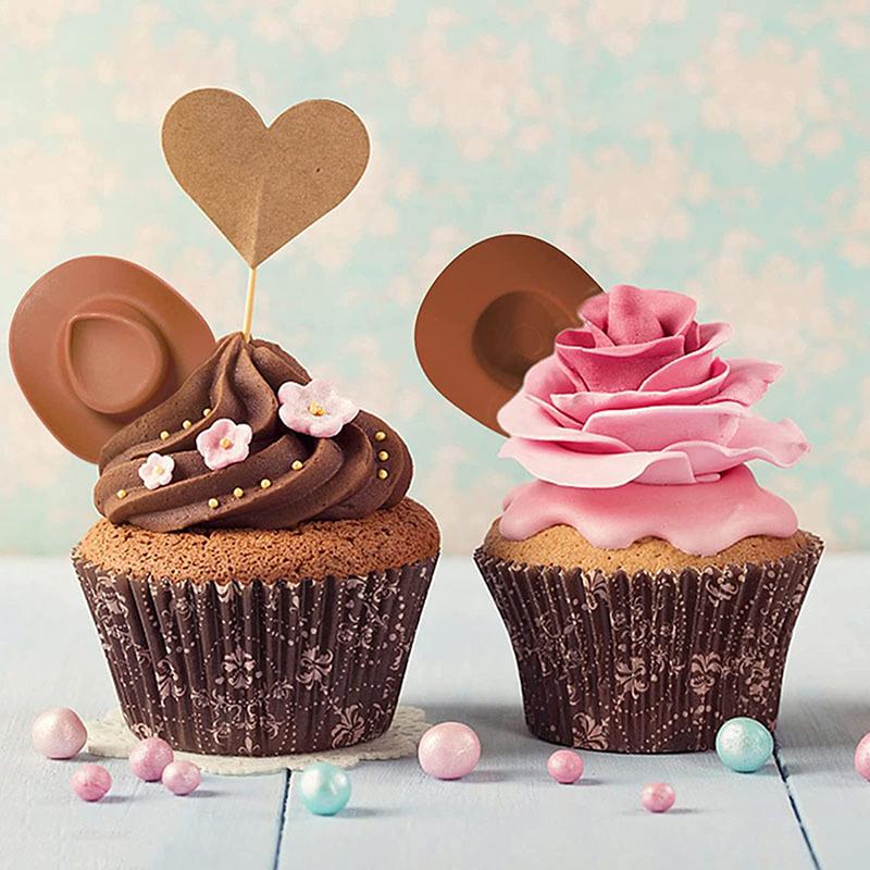 10 шт. Мини ковбойские шляпы Сувениры для девичника День рождения Свадьба Аксессуары Шляпы для кукол Топперы для шотов