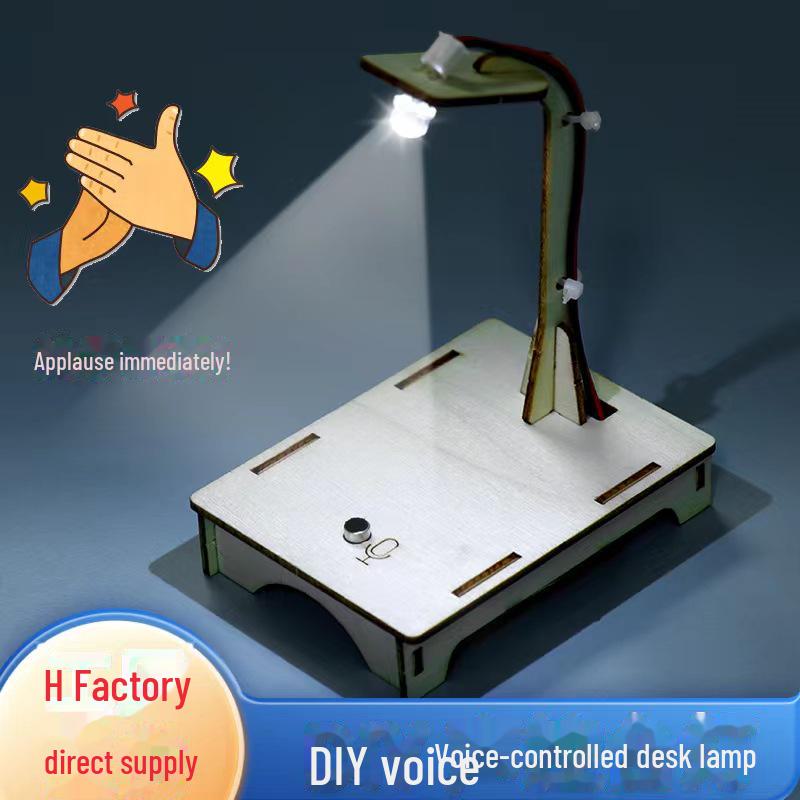 Voice-Controlled DIY Table & Street Lamp Model Kit
