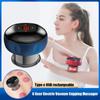 6 Gear Electric Vacuum Cupping Massager Suction Cup Gua Sha Anti Cellulite Therapy Massager Infrared Heating Slimming Massager