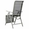 Garden Loungers 2 Pcs. Textilene and Aluminum Silver