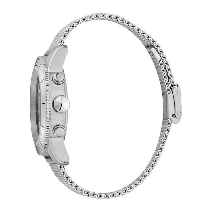 Montre - JUST CAVALLI - JC1G215M0045 - Quartz - Acier inoxydable - Maille milanaise - Argenté
