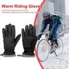 Winter Non-Slip Warm Ski-Gloves for Women Men Outdoor Plus-Velvet-Thickened