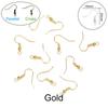 100pcs/lot 20*17mm 10 Color Iron Bead Charms Earring Wires With Ear Hook Earrings Clasp Findings Supplies For Jewelry Making DIY