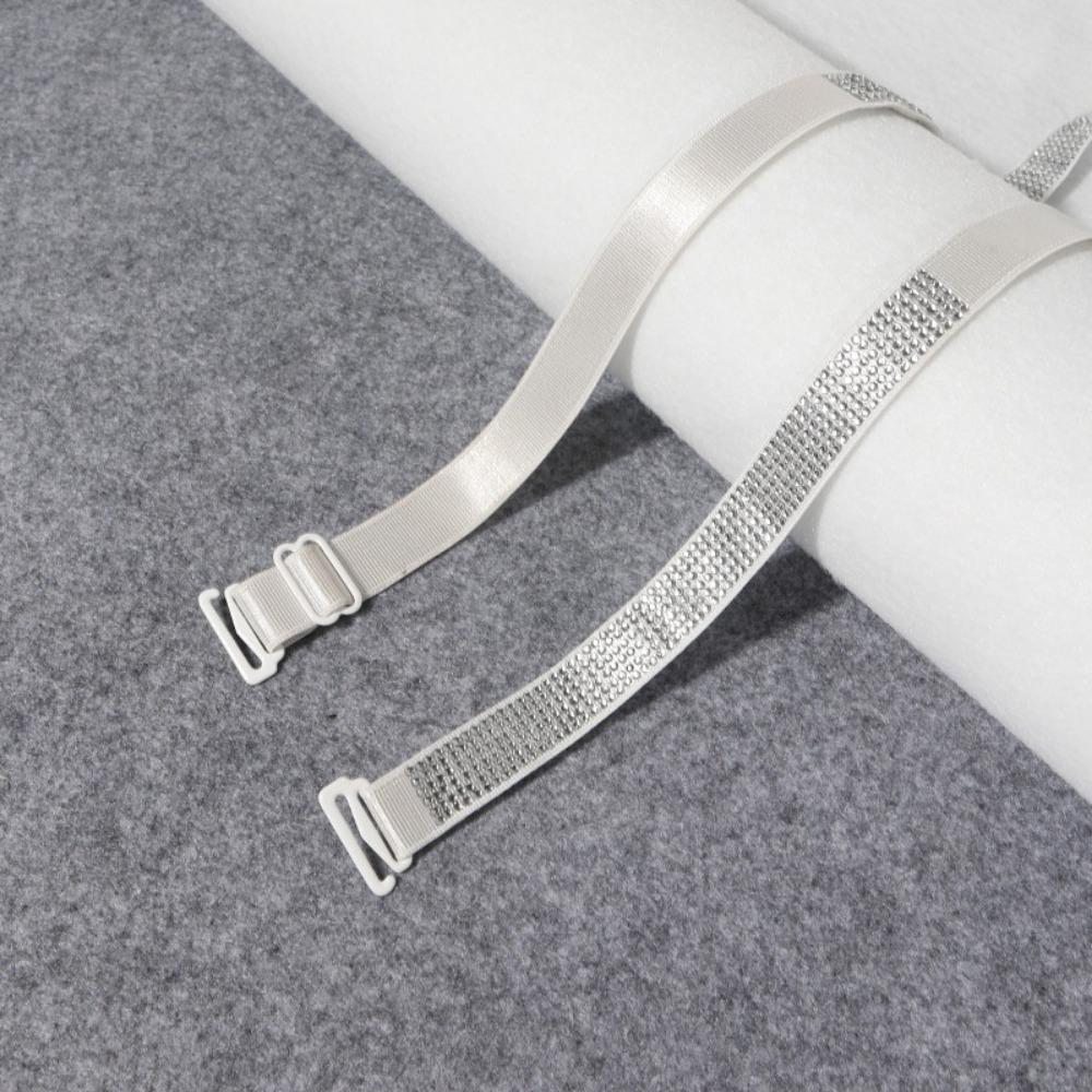 Multi-color Bra Shoulder Strap Detachable Bra Decorative Strap Rhinestone Shoulder Strap For Women