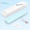 Toothbrush Case Travel Toothbrush Covers Case for  and Traveling Power by AA Battery or USB-C Blue