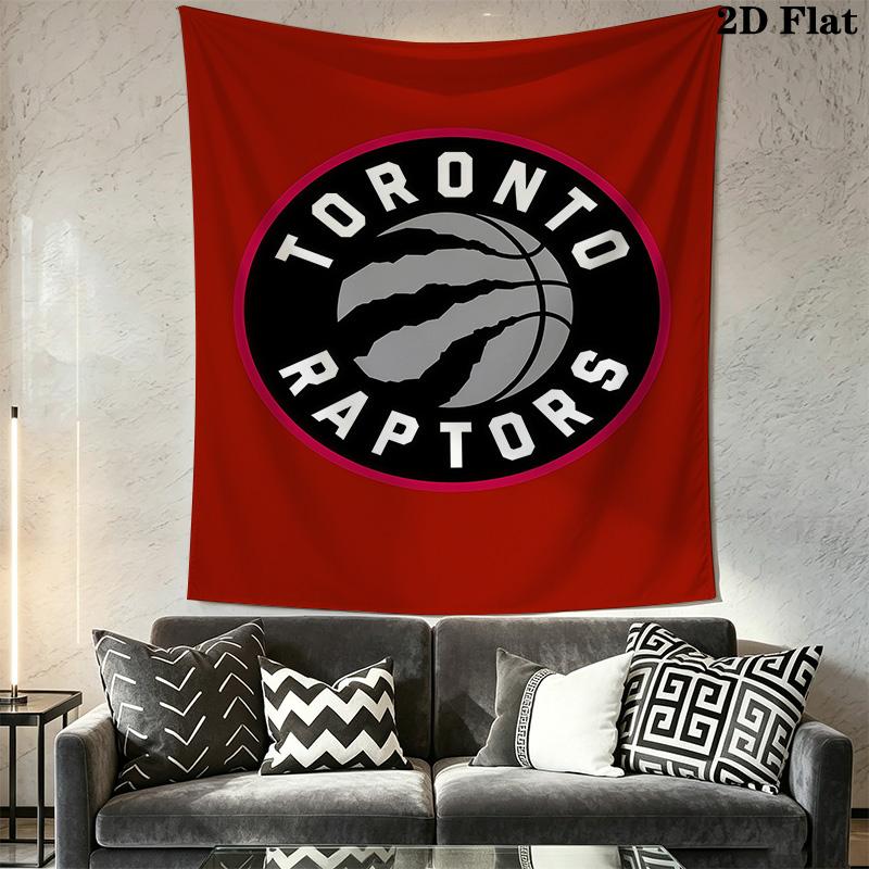 Toronto Raptors Basketball Team Logo Threepiece Set 1 Duvet Cover 2 Pillowcase Without Core Soft And Comfortable Bedding Set
