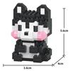 Creative Building Blocks 25 Stypes Cute Animal Cartoon Model DIY Collect Fans Education Toys for Kids Gift for Girls
