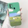 Чехол для Samsung Galaxy A21s SM-A217F Новый модный чехол с рисунком в виде мультфильма Ударопрочный чехол для телефона Samsung A21s A 21 s Мягкий чехол