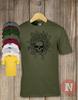 Grunge Skull Medusa T-shirt Tattoo Festival Wear Cool Summer T-shirt