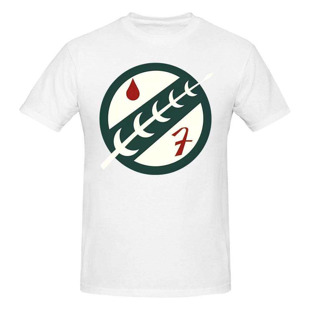 Boba Fett Emblem Weighted Vneck Tshirt Distressed Retro Threediunisexsional Printing Tee