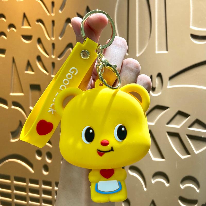 Мини Кошечка удачи Кошечка монета брелок и сумка для наушников подарок