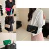 Trendy Street Style Felt Chain Small Square Bag For Women 2023 Fashionable Shoulder Bag
