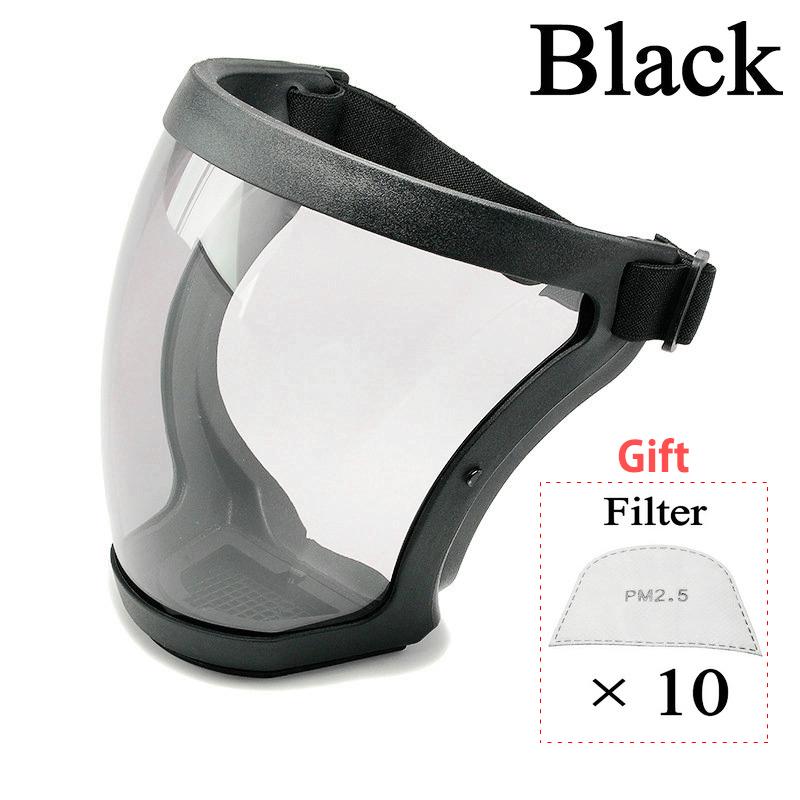 Полнолицевой щиток, прозрачная рабочая защитная маска, пылезащитная маска для деревообработки, кухонные защитные инструменты для лица, защита для лица