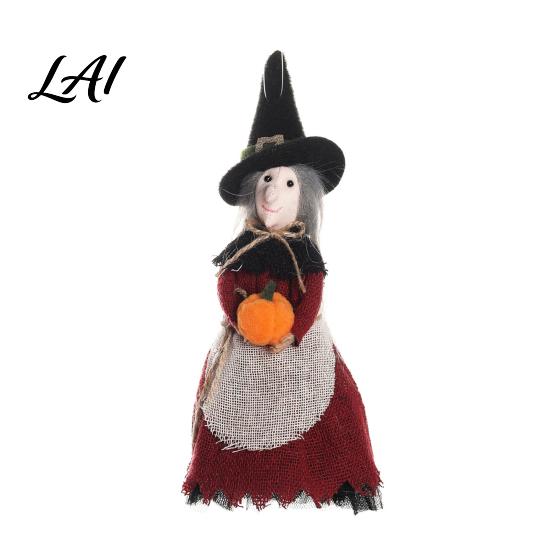 Cool Halloween Decorations Decoration Realistic Ghost Festival Broom Home Decor Witch Ornament Festive Atmosphere Tabletop Decoration Holiday