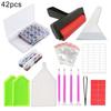 40/42 шт 5D DIY Алмазная картина крестиком вышивка ручка роликовый лоток набор инструментов