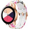 Universal Silicone Strap 22mm, Bird and Flower