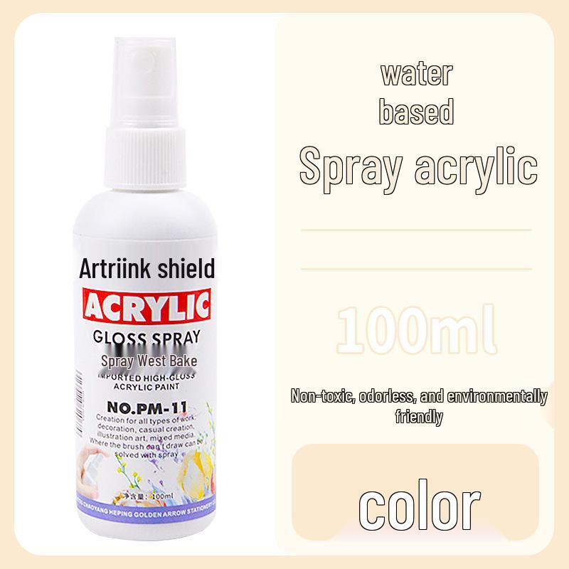 Acrylic Spray Ink - 24 Color Options for Ceramic and DIY Touch-up Paint Makeover