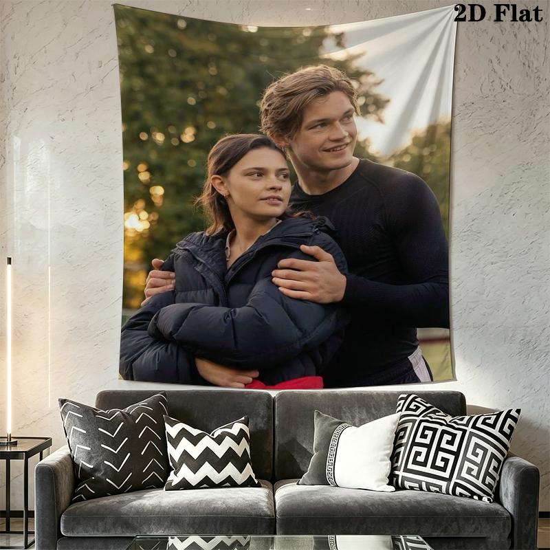 Maxton Hall Wall Tapestry Aesthetic Wall Hanging Printed Fabric Blanket Decorative Tapestries for Bedroom Living Room Home Decor