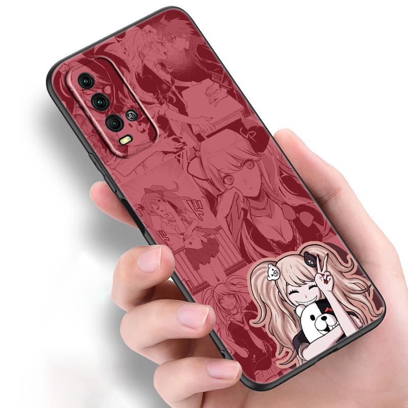 Силиконовый чехол DANGANRONPA для телефона Xiaomi Redmi Note 11 10 9 8 Pro 11T 10T 10S 9S 8T 9 9A 9C 9T, черный мягкий чехол, чехол