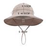 Summer Hat for Baby Breathable Cotton Panama Hats for Boy Girls Cartoon Printed Fisherman Cap Sun Protection Accessories