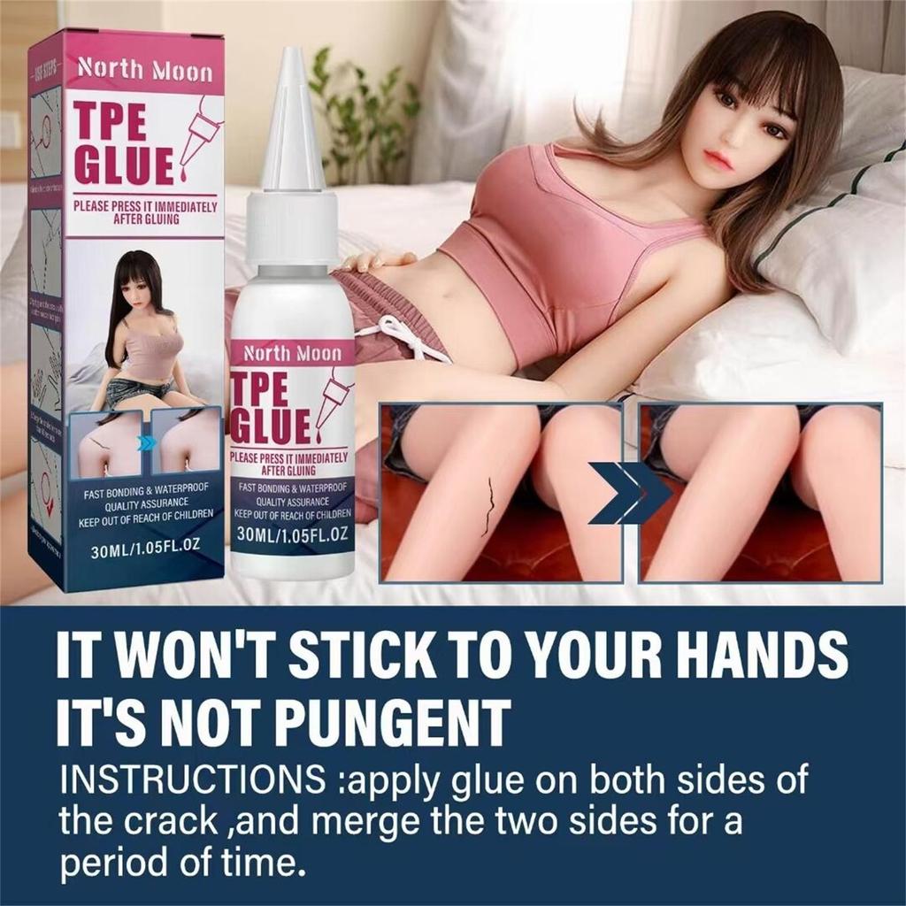 TPE Solvent-Glue For Silicone Doll TPE Tear Split Glue 30ml/Bottle