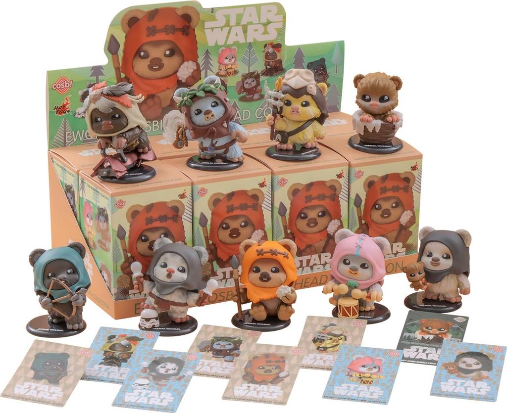 Cosby Star Wars Series 1 Ewok Tales of Figures (Box 8) Non-scale