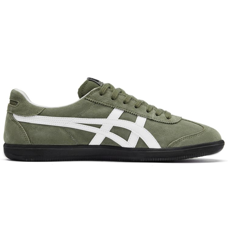 ONITSUKA TIGER Tokuten Burnt Green Unisex Sneakers White Black 1183A907-300