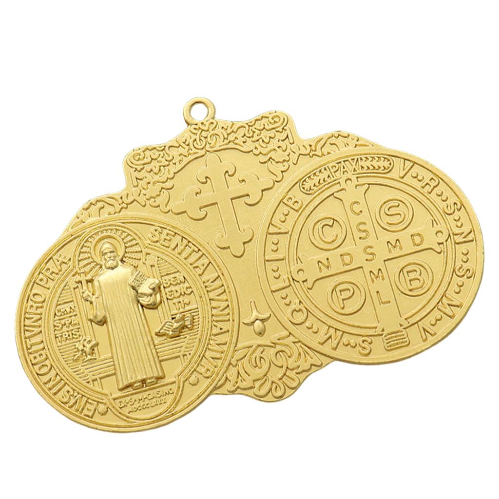 Винтажный христианский крест брелок кулон металлический состаренный подвесной орнамент шарм для сумки рюкзак украшение