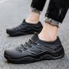 Men's Light Rain Boots Flat Waterproof Wear-resistant Kitchen Car Wash Men Sneakers Men's Work Shoes Outdoor Fishing Shoes
