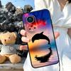 Чехол Animal Dolphin для Honor X9b X8b X8 X9 X6a X7a X8a X9a Honor Magic 6 5 Pro 50 70 90 Lite задняя крышка