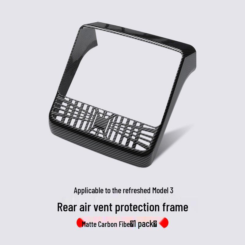 Tesla Model 3/Y Rear Air Vent Protection Cover