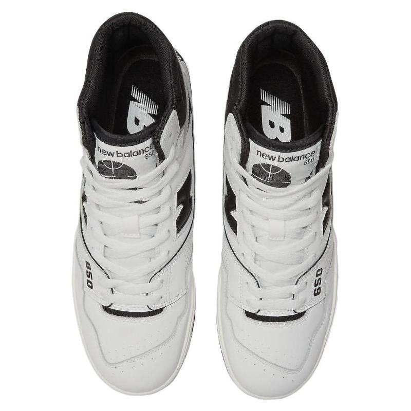 New Balance 650R Белые Черные Серые Кроссовки BB650RCE