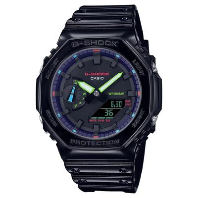 Часы Casio размер зарубежная модель GA-2100RGB-1A мужские [предмет]
