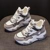Autumn 2025 Women's Matte Leather Height-Enhancing Dad Shoes - Versatile Thick-Soled Casual Sport Sneakers